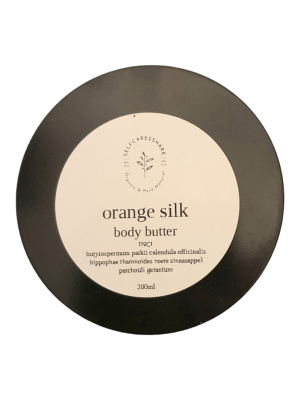 Orange silk body butter